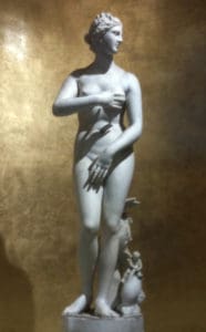 Classical nude statue at Caesars Palace. Las Vegas, NV