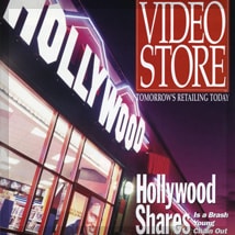 Video Store Magazine featuring A.D. Cook Hollywood murals 1993 (preview)