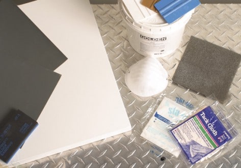 Canvas Prep Tools and Materials to create a slate-smooth canvas