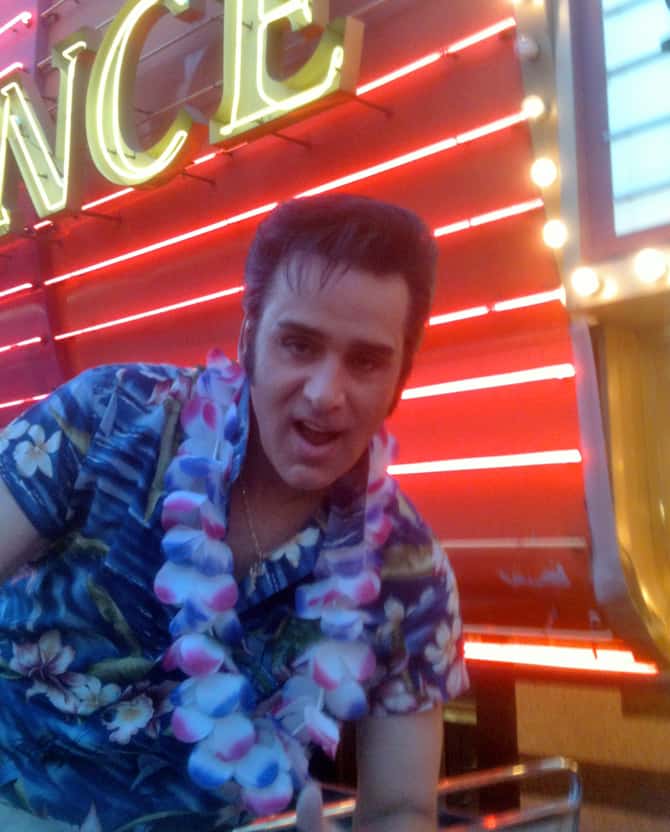 Steve Connolly as Elvis aka Spirit of the King, Las Vegas, NV