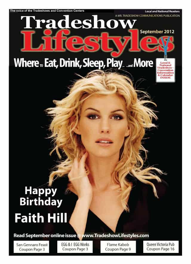 Tradeshow Lifestyles Las Vegas Cover September 2012