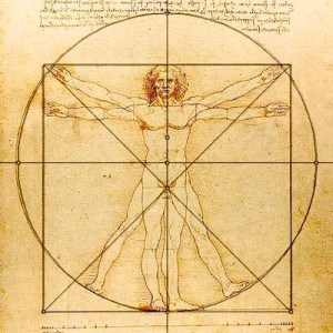 Vitruvian Man by Leonardo DaVinci