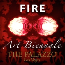 FIRE Art Biennnale at The Palazzo, Las Vegas 02/16/13