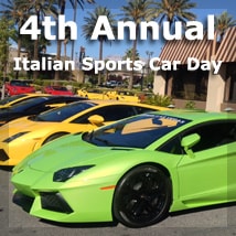 4th Annual Italian Sports Car Day at Siena Italian Trattoria, Las Vegas, NV