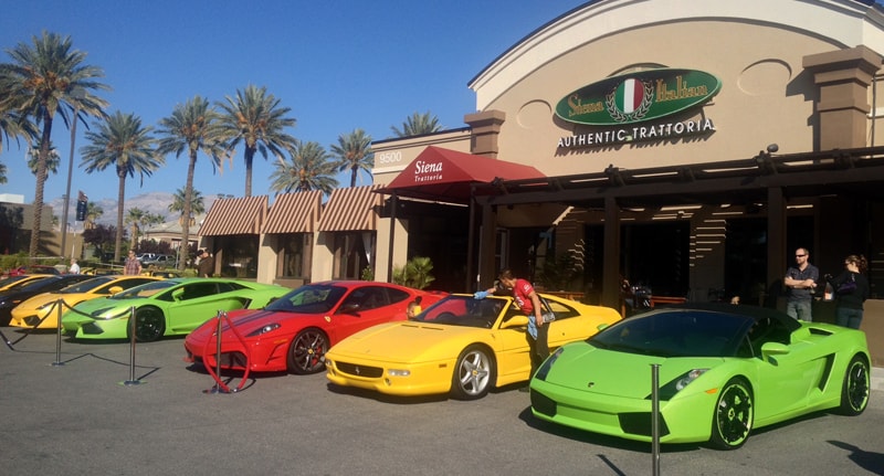Lamborghinis at Italian Sports Car Day 2013, Las Vegas, NV