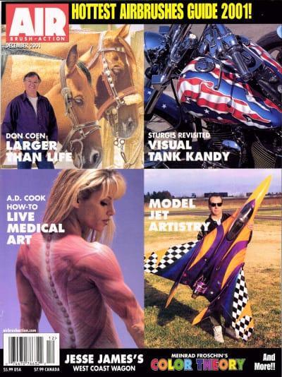 Airbrush Action Magazine, December 2001