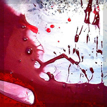 Barry Mack Red Abstract Detail