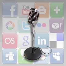 Social Media and CB Microphone