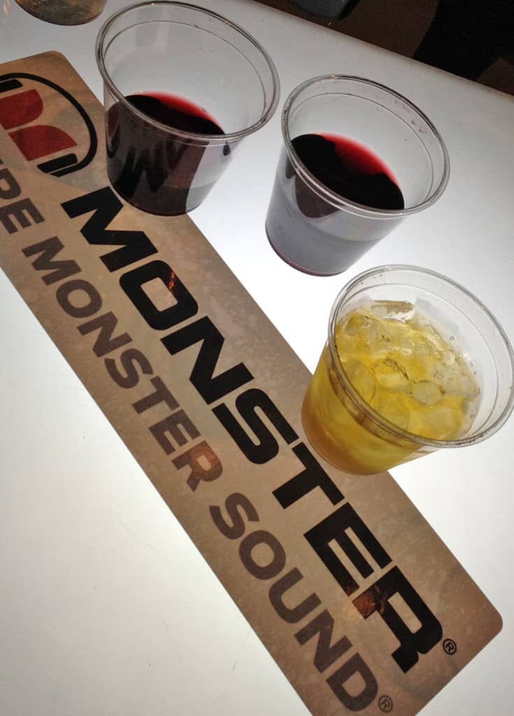 Drinks at UFC Monster Party, Las Vegas 2014