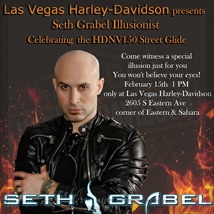 Seth Grabel at Las Vegas Harley-Davidson, Las Vegas, NV