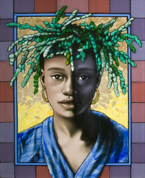 Jamaica, glass art by Raphael Schnepf