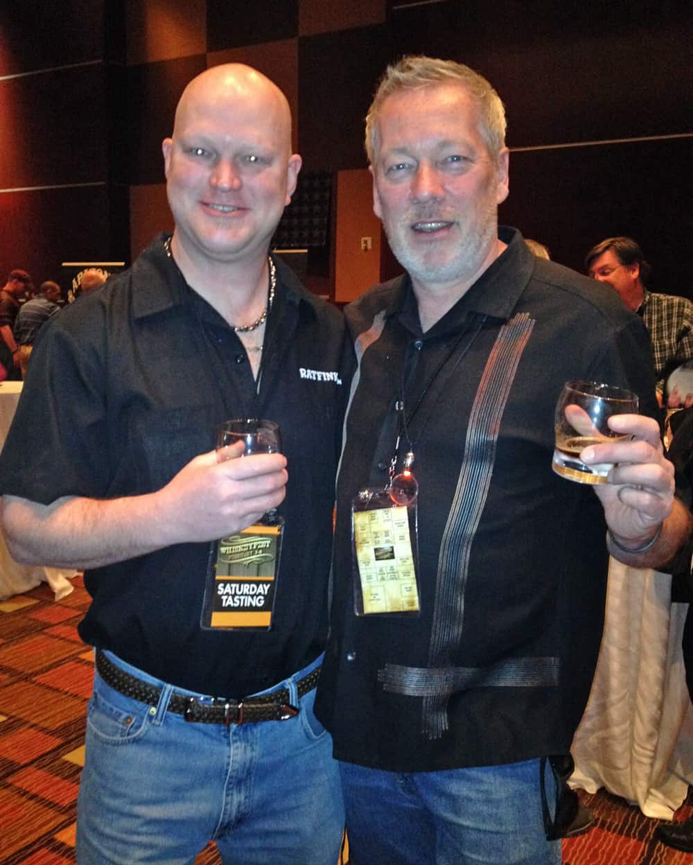 WhiskeyFest 2014 - James Walkenshaw and A.D.Cook, Las Vegas, NV