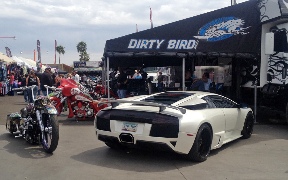 Dirty Bird Lambo at AZ Bike Week, Cave Creek, AZ