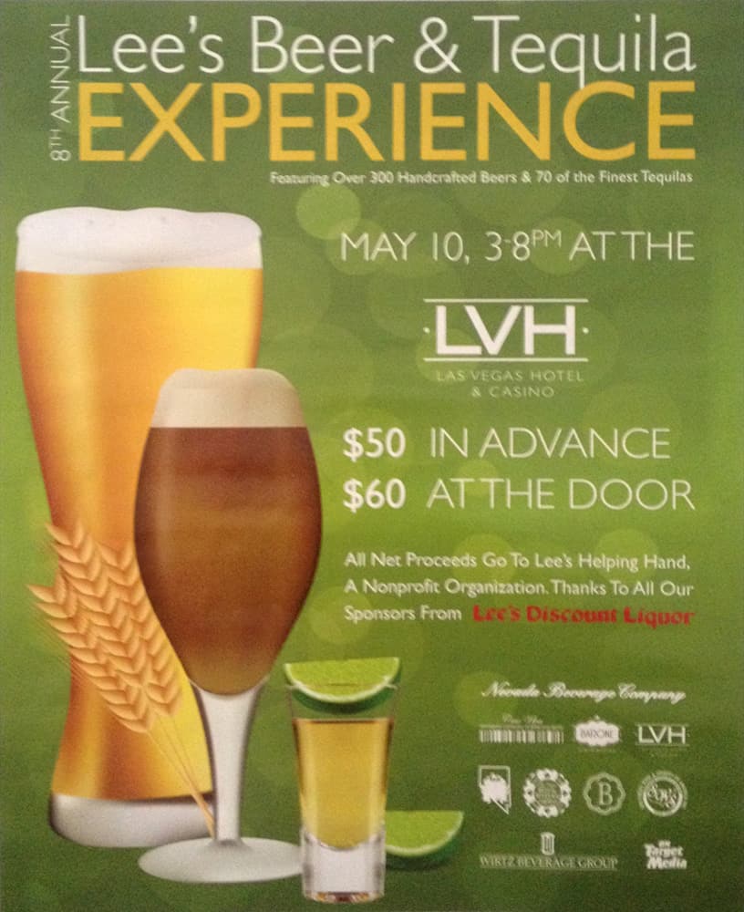 Lee's Beer & Tequila Experience 2014, Las Vegas, NV