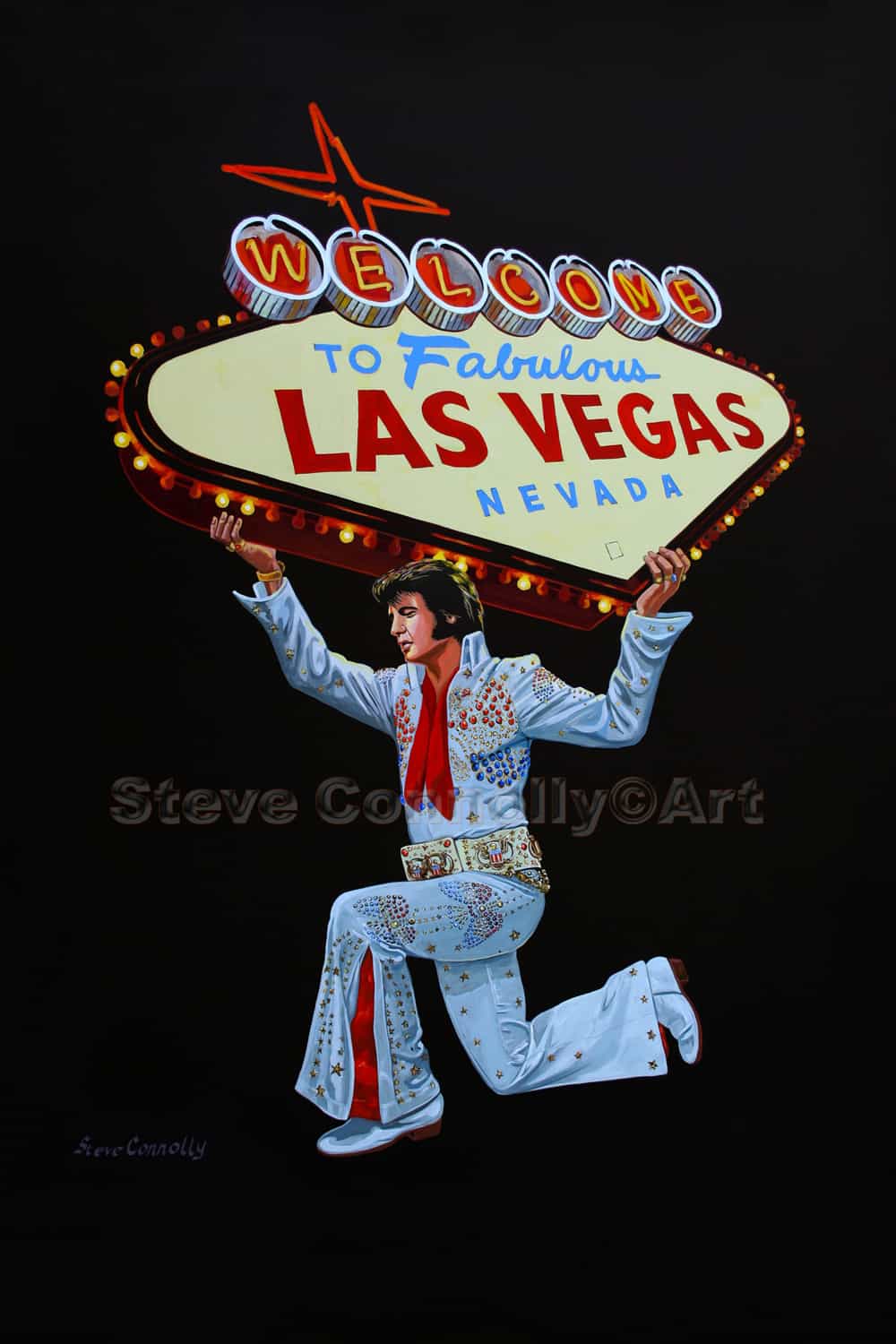 Steve Connolly - Elvis Las Vegas Sign