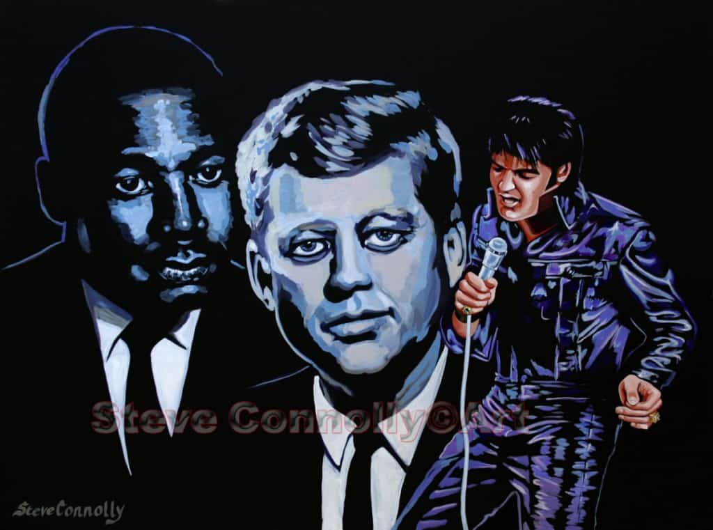 Steve Connolly - Elvis-MLK-Kennedy