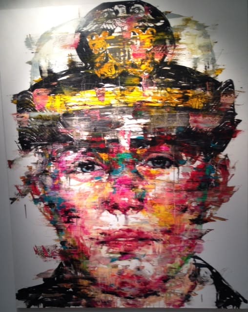 LA ART Show 2015 - Colorful Portrait