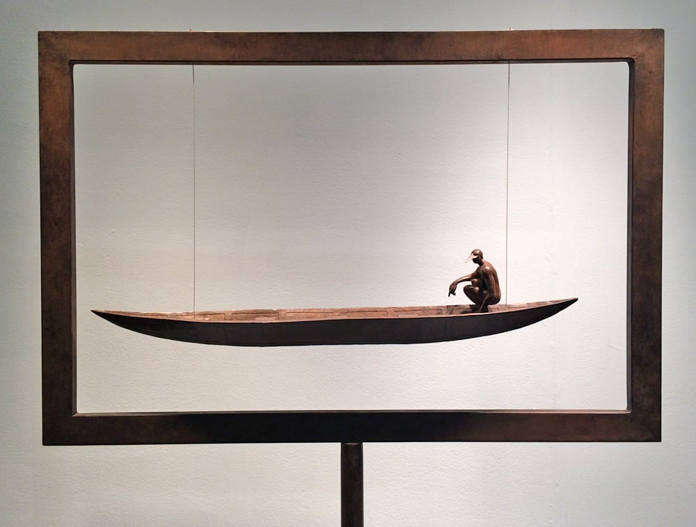 LA Art Show 2015 - The Man In Boat