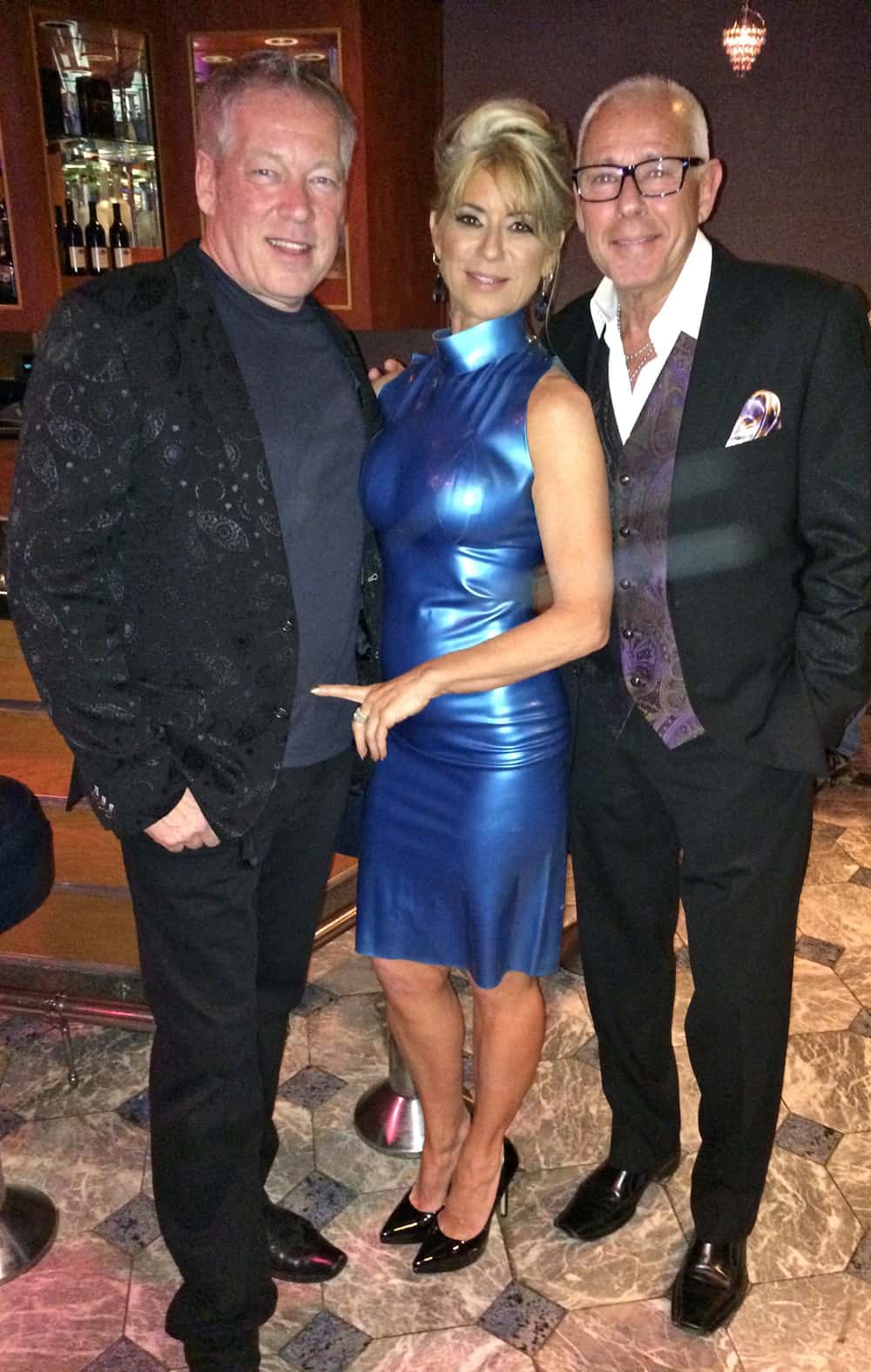 Sexxy A.D. Cook, Beti Kristof and Bob Golden, Las Vegas, NV