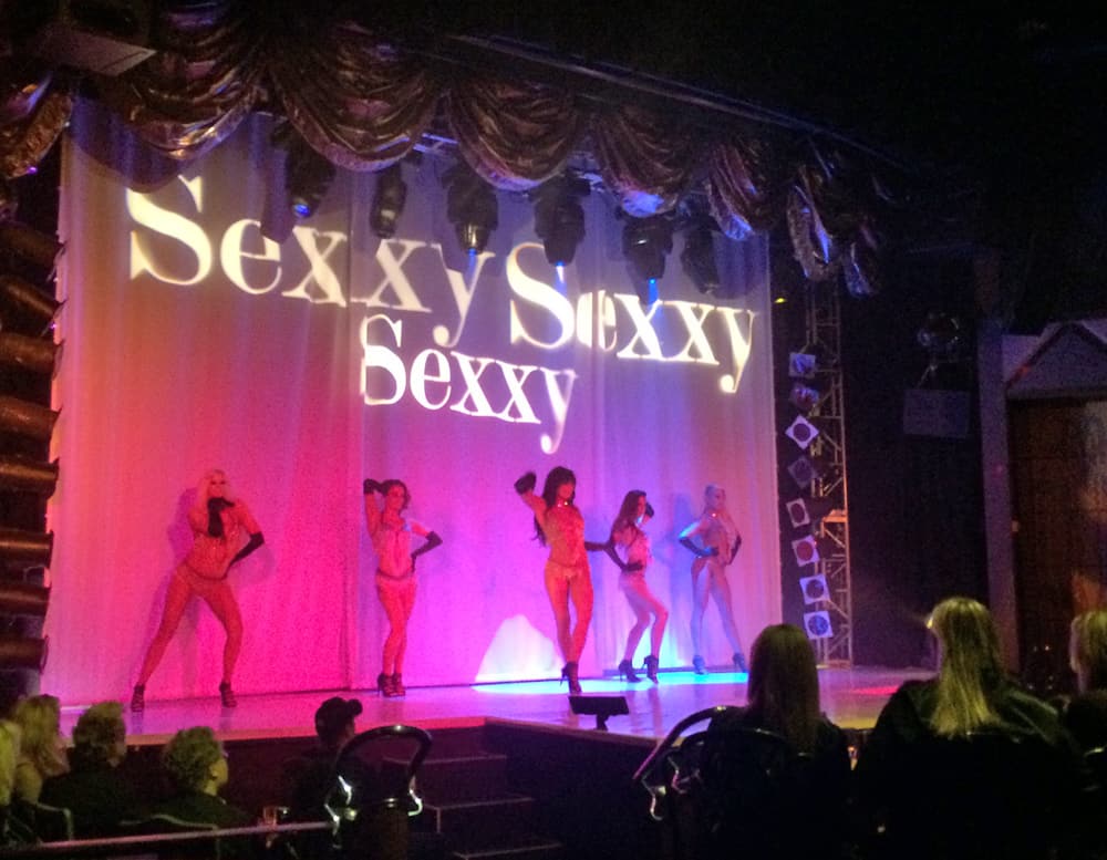 Sexxy Sexxy Sexxie Girls on Stage - The Sexxy Show Las Vegas