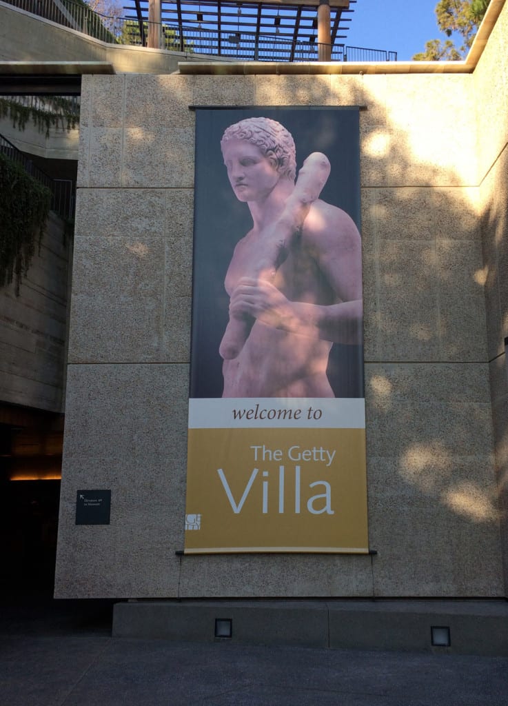 Welcome to the Getty Villa, Pacific Palisades, CA