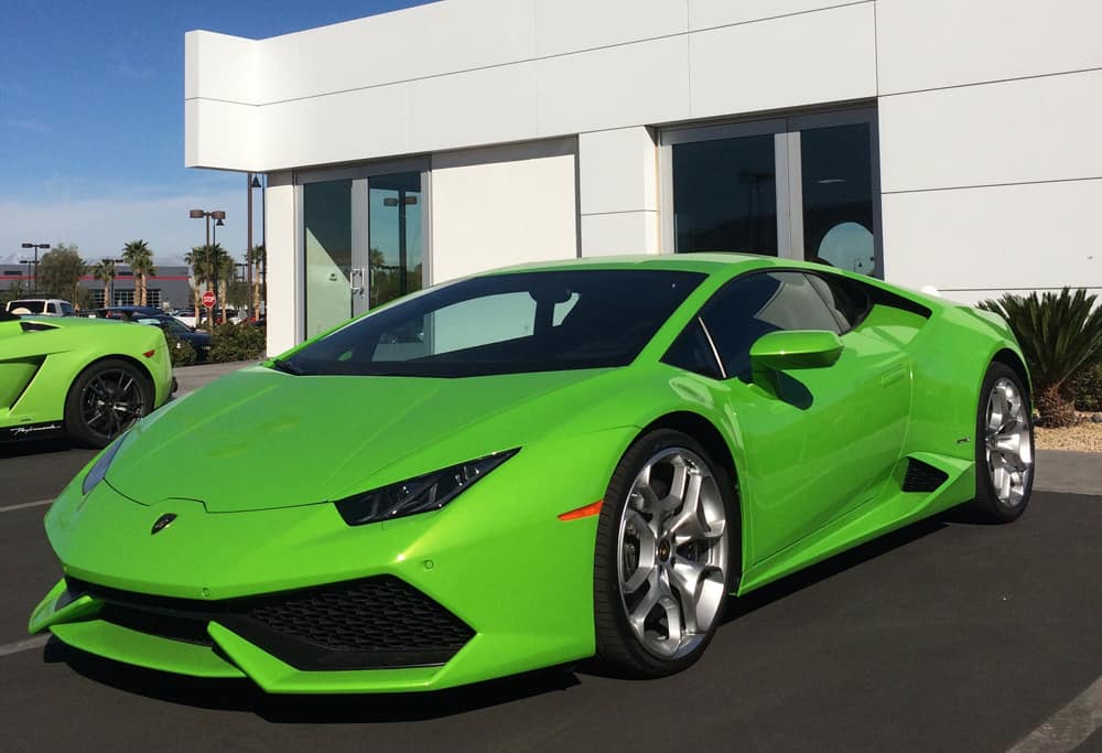 Lamborghini Huracn at Lamborghini Las Vegas