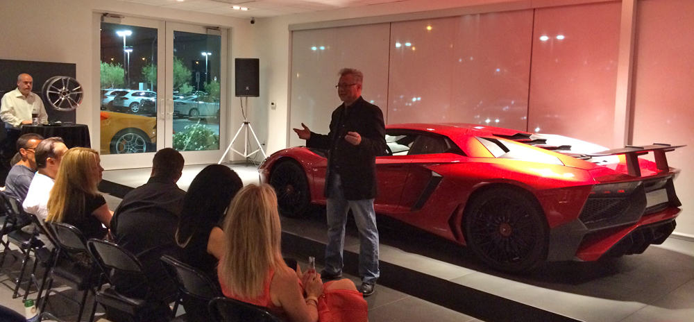 Tom Brazill shares the Lamborghini LP 750-4 Aventador SV