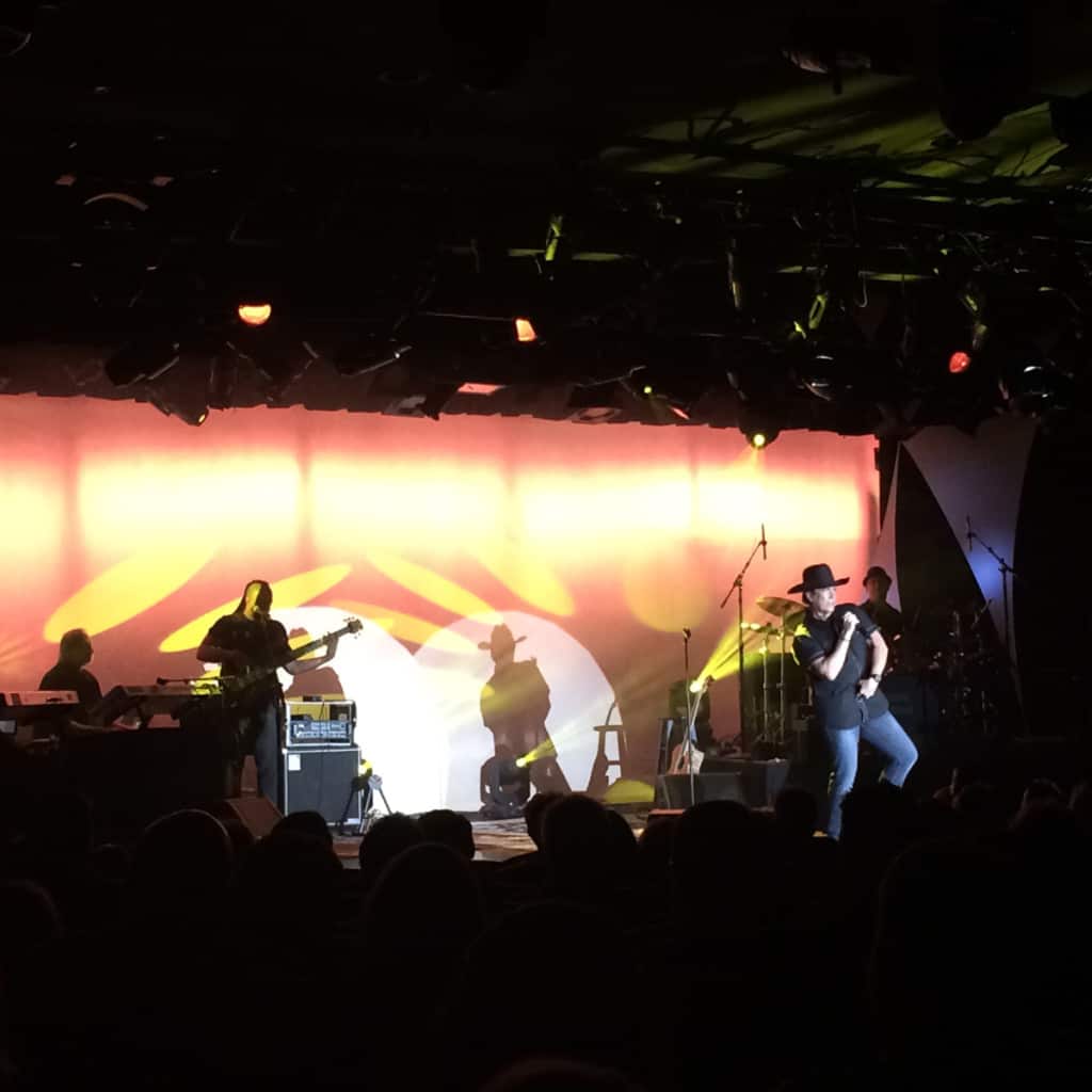 Gordie Brown on Stage, Golden Nugget, Las Vegas - 10/14/15