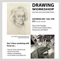 Art Workshops, December 2015, Las Vegas, NV