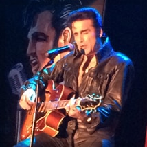 Steve Connolly as Elvis 12/24/15