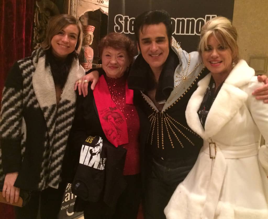 Csilla, Eta, Steve Connolly and Beti Kristof 12/24/15, Las Vegas, NV