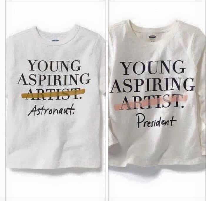 Old Navy - Young Aspiring Arists, not...