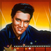 Elvis Hollywood Video Mural by A.D. Cook