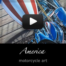 America by A.D. Cook, motorcycle artist