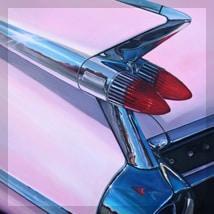 Pink Cadillac by Beti Kristof, artist