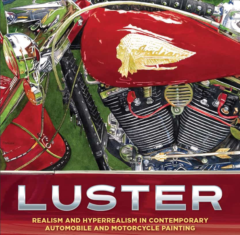 Luster - realistic motorcycle art show by David J. Wagner, Ph.D.