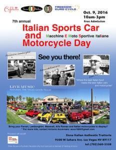 Italian Sports Car and Motorcycle Day 2016, Las Vegas