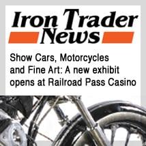 Iron Trader News featuring motorcycle artist A.D. Cook