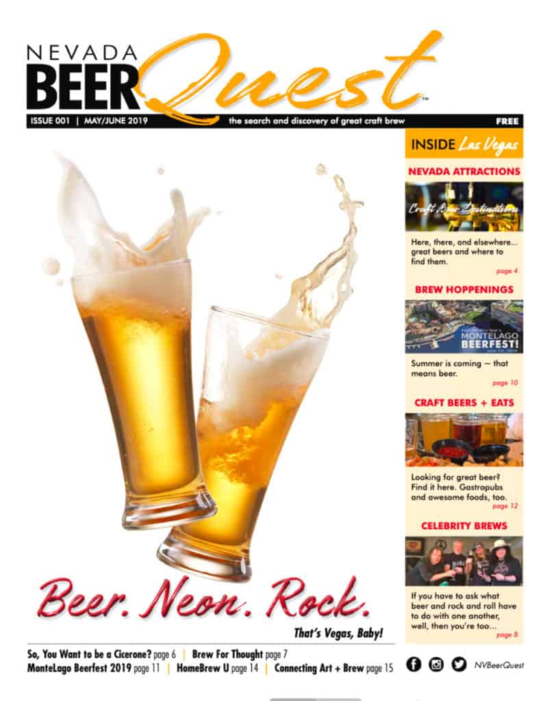 Nevada Beer Quest by A.D. Cook - Issue #001 Cover - 04/25/19