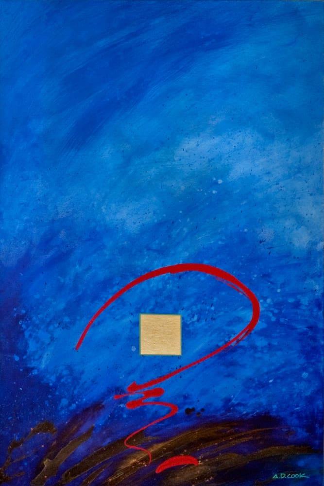 DESTINATION abstract painting by A.D. Cook