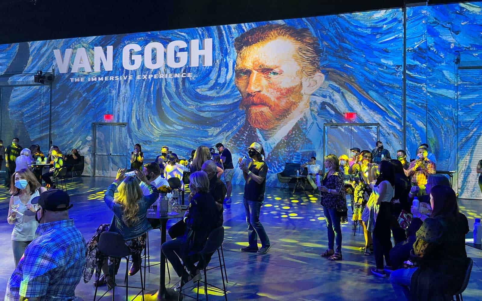 Van Gogh The Immersive Experience At Area15 Ad Cook Bespoke