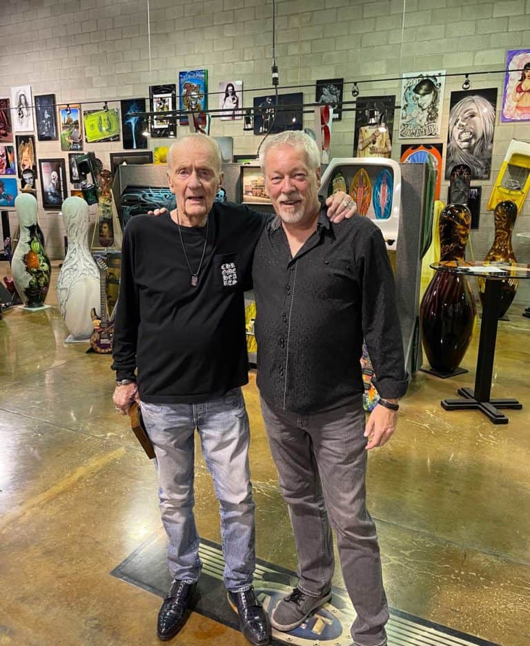 Bill Williams and A.D. Cook at The Show 2021