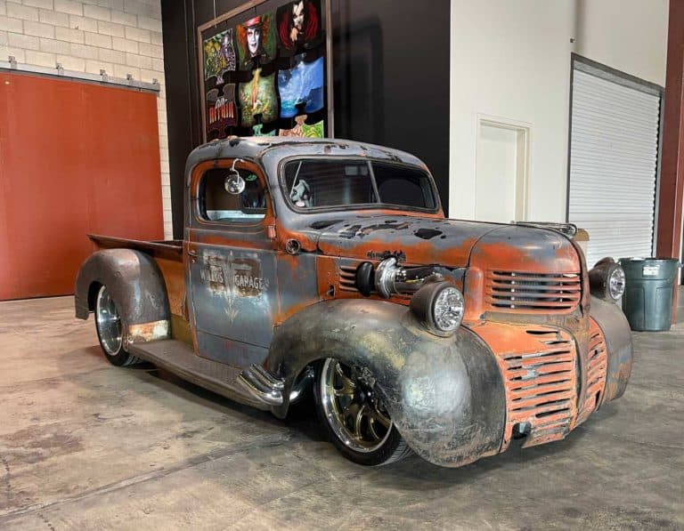 Retro Rod Truck at Willy's Garage, SLC