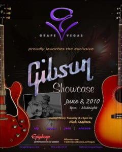 Gibson Showcase Flyer by A.D. cook