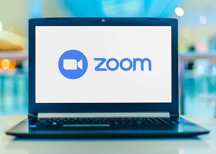 ZOOM on Laptop