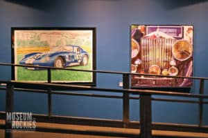 Automotive Art at Luster Exhibit at the Museum of the Rockies