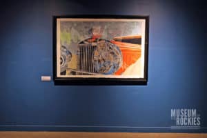 Classic Automotive Art at Luster Exhibit at the Museum of the Rockies