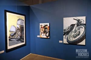 Automotive and Motorcycle Art Luster Exhibit at the Museum of the Rockies