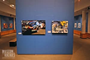 Automotive Art at Luster Exhibit at the Museum of the Rockies