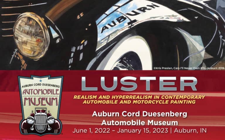 Luster Exhibit at Auburn Cord Duesenberg Automobile Museum 2022